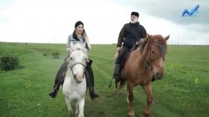 Объездка карачаевских лошадей