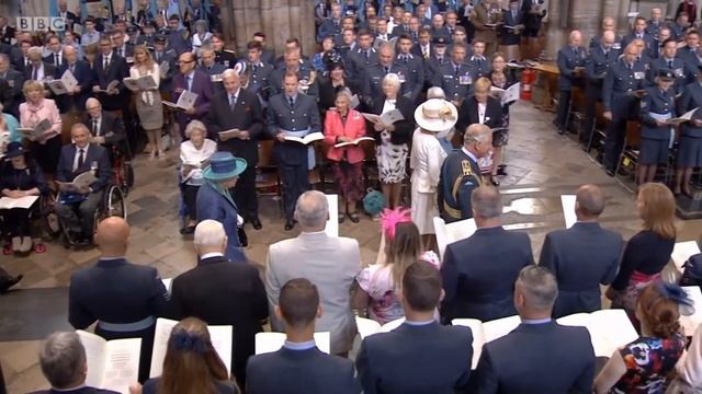 The Airmen's Hymn - Westminster Abbey RAF Centenary Service смотреть онлайн