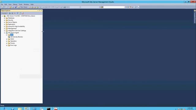 SQL 2012 Create Agent Job смотреть онлайн