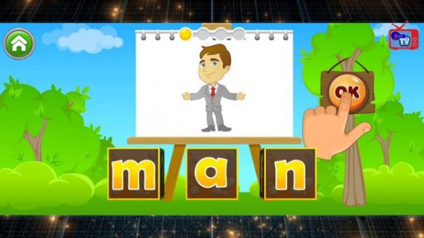Reading CVC Words from A to E || Kids Learn to Read Lite apk