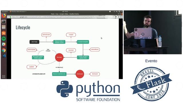 [FlaskConf2018] API Flask com front-end em Vue.js смотреть онлайн