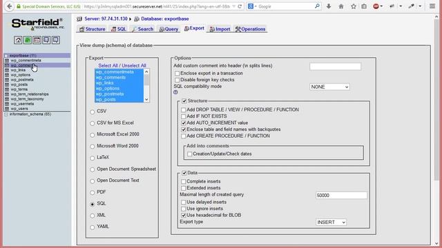 How To Export MySQL Database With GoDaddy смотреть онлайн