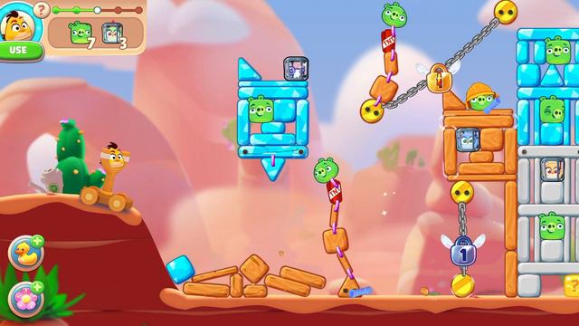 @AngryBirds Cross Angrybird Rocky Canyons Cross Final Land 1600 #412  #gameplay #extreme
