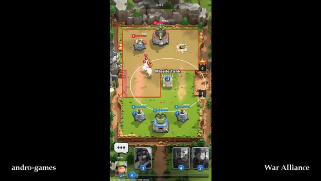 War Alliance (by MG Magnific Games GmbH) - strategy game for Android and iOS - gameplay. смотреть онлайн