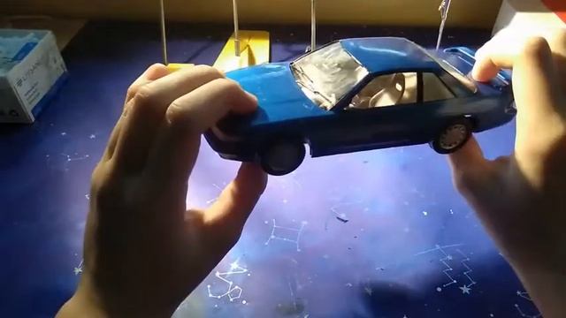 Сборка и презентаци я модели Nissan Silvia s13 от TAMIYA смотреть онлайн