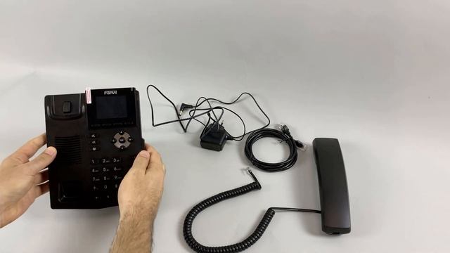 IP телефон Fanvil X3S. Распаковка и обзор оборудования смотреть онлайн