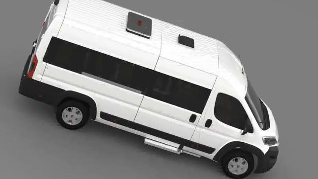 3D Model of Fiat Ducato Scuolabus 2014 Review смотреть онлайн