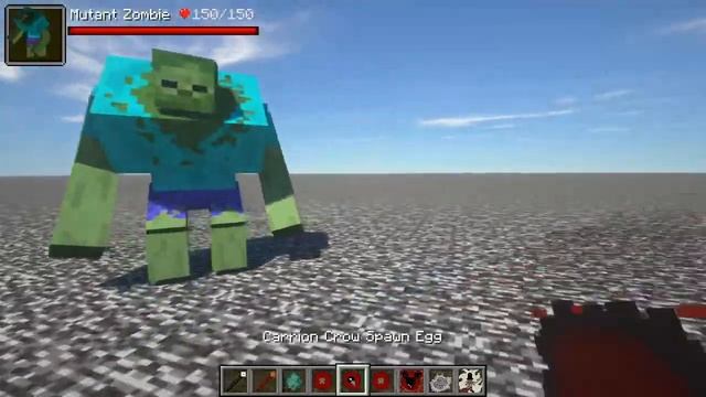 Mutant Zombie Vs. Bloodborne Monsters in Minecraft смотреть онлайн