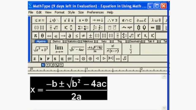 Using Math Type смотреть онлайн