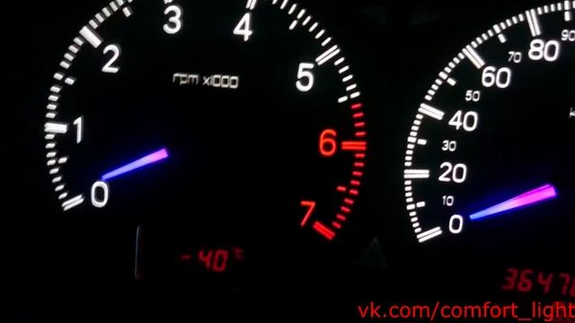 "COMFORT LIGHT" Пересвет/тюнинг приборных панелей. Ваз 2114 смотреть онлайн