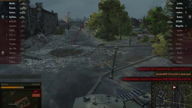 Sky Pie plays World of Tanks - Ace on Churchill 1 смотреть онлайн