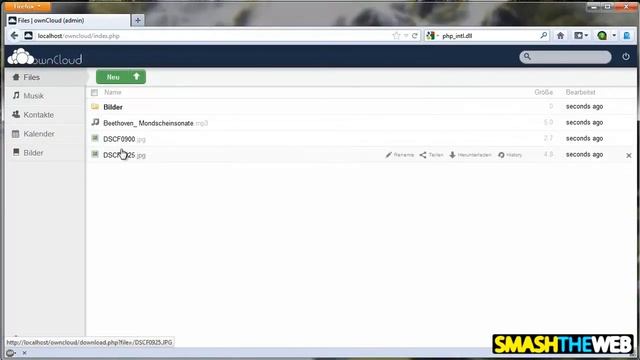 Owncloud 4 Tutorial #3 - Dateiverwaltung смотреть онлайн