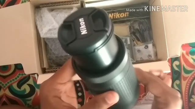 Unboxing of Nikon d5300 with 18-55 & 70-300 lense смотреть онлайн