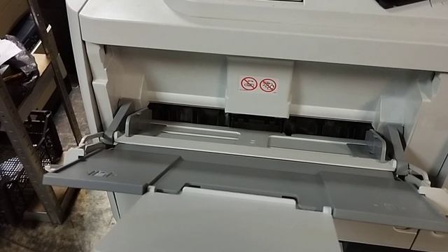 HP laserjet p3015 как работать с плотной бумагой, для чего лотки смотреть онлайн