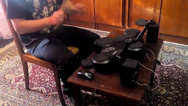 Queen-We Will Rock You drum cover by Sheffield e-drum set! смотреть онлайн