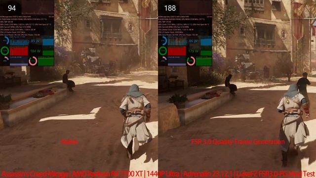 Assassin's Creed Mirage | 1440P Ultra | LukeFZ FSR3.0-FG Mod Test (Beta Preview) смотреть онлайн