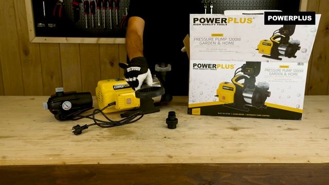 POWERPLUS - Unboxing the POWXG9565 pressure pump смотреть онлайн