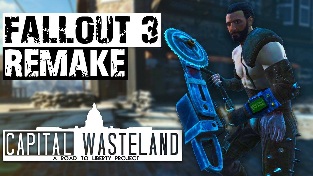 Ремейк Fallout 3 - The Capital Wasteland | Первые моды уже вышли! смотреть онлайн