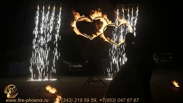 "Only Love" - Наземный фейерверк на свадьбу, юбилей смотреть онлайн