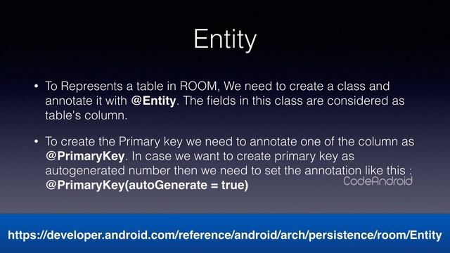 #1- Introduction to ROOM Database смотреть онлайн