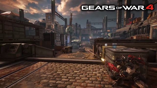 From Gears of War 4 to Gears 5: Black Steel Savage Kantus Comparison смотреть онлайн