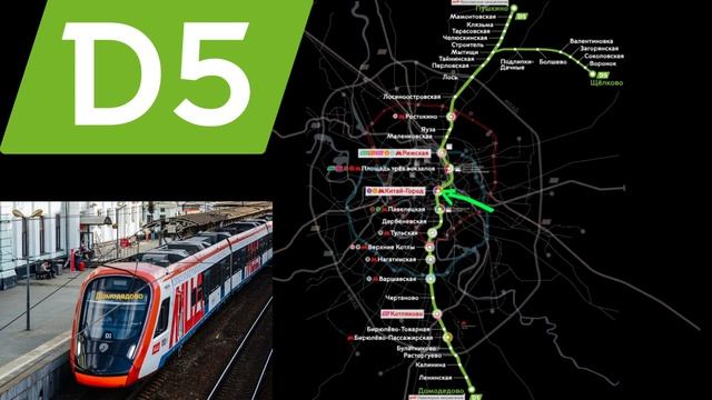 Информатор будущего МЦД 5: Пушкино - Домодедово со всеми остановками + все новые названия!!!
