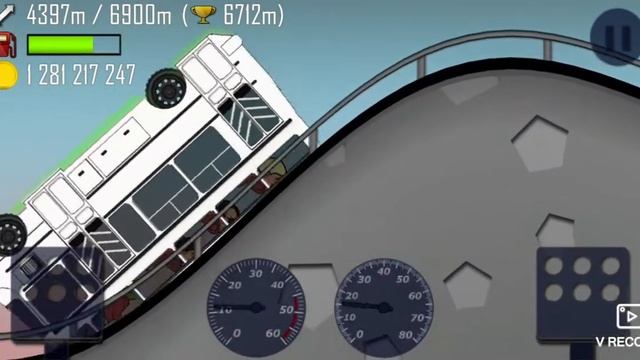 hill climb racing Russian mode. смотреть онлайн