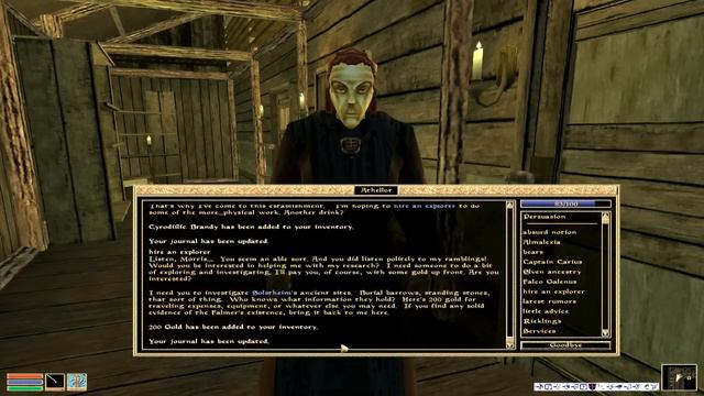 Von Plays Morrowind p107 - Hire guards for Raven Rock смотреть онлайн
