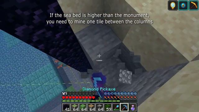 Comprehensive strategy to drain an Ocean Monument | Minecraft 1.19+ смотреть онлайн