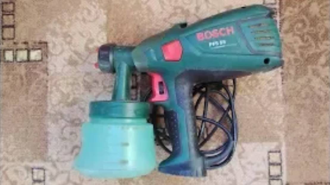 Краткий обзор краскораспылителя Bosch PFS 55 смотреть онлайн
