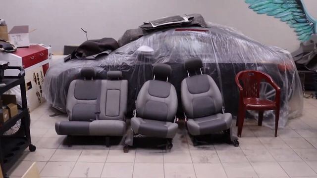 Восстановление авто кресел Land Rover Freelander смотреть онлайн