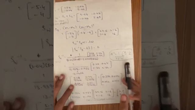 Linear discriminant analysis LDA example with complete solution | Machine learning | Data mining смотреть онлайн