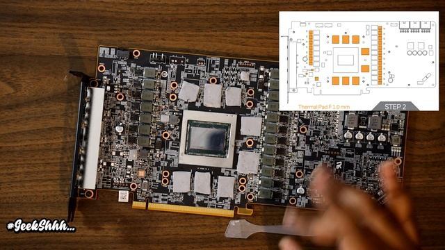 AMD 6800 / 6900 XT TEAR DOWN AND EKWB WATERBLOCK INSTALL #Geekshhh #Repad #RePaste #RedDevil смотреть онлайн