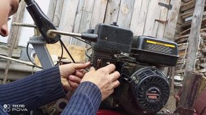 Несправность в мотоблоке заменя карбюратора...