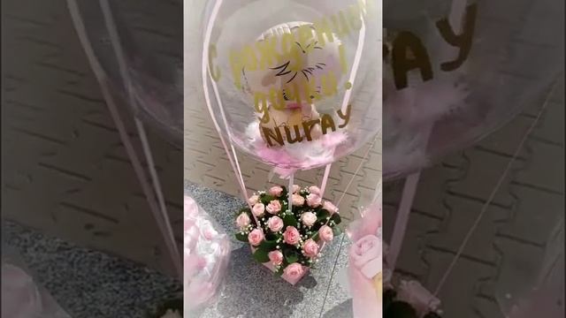 Оригинальный подарок в роддом. Подарок малышу. Букет в роддом. Торт из памперсов. смотреть онлайн