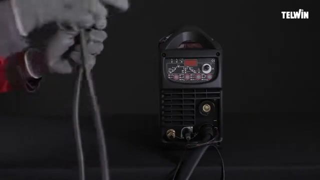 Основные настройки аппарата Telwin TIG сварки постоянным током DC смотреть онлайн