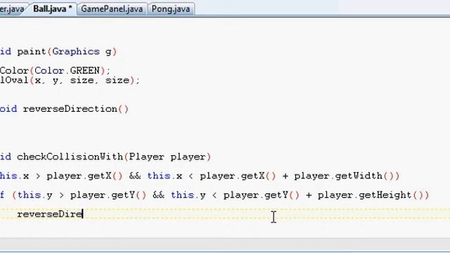 Java Game Tutorial - Pong 07-02: Bounce Dat Ball смотреть онлайн