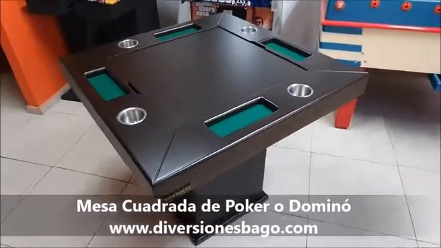 Mesa Cuadrada de Poker y Dominó смотреть онлайн