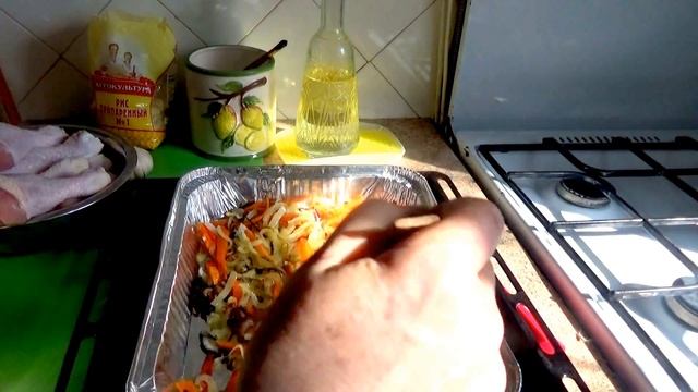 Ленивые запечённые куриные голени с рисом легко и просто смотреть онлайн