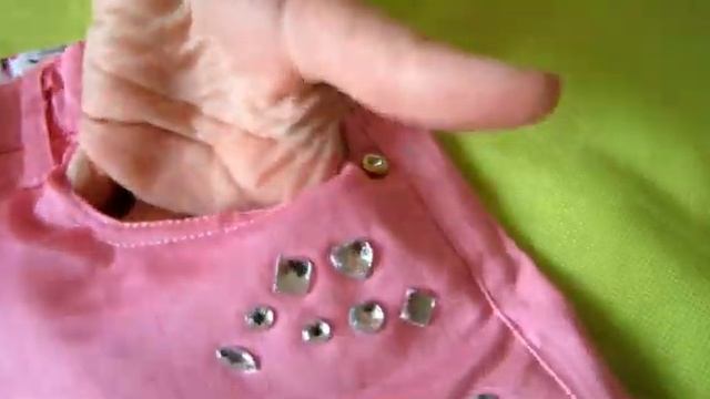 Обзор. Шорты для девочки от Фаберлик / Faberlic с декоративными камушками / стразами смотреть онлайн