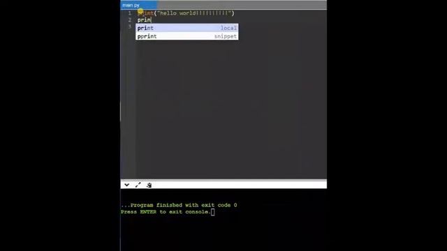 printing hello world in python || python programming смотреть онлайн