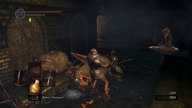 Blind Dark Souls Playthrough Глубины. Проклятий много не бывает смотреть онлайн