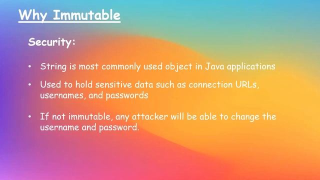 Tricky Interview Question | Why String Is Immutable In Java | Reasons For String Immutability смотреть онлайн