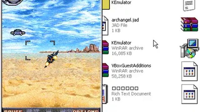 ArchAngel J2ME KEmulator play смотреть онлайн