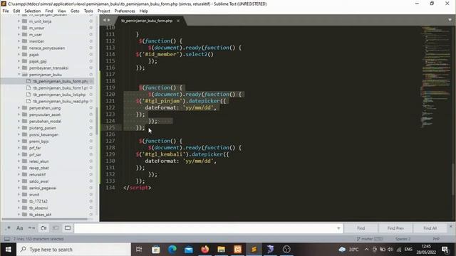 Cara membuat inputan dengan datepicker | Free Source code смотреть онлайн