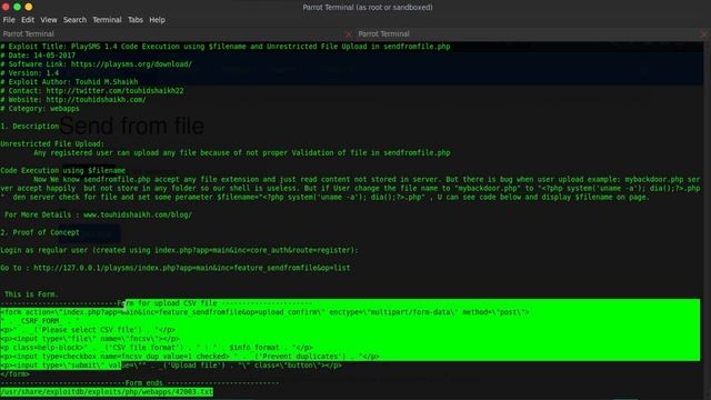 DINA vulnhub смотреть онлайн