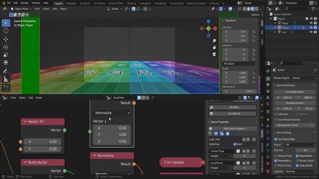 UPBGE: Logic Node Tutorial #4 Gamepad Character Movement Input Analogue/Axis Controls смотреть онлайн