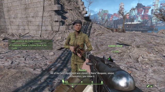 Opening The General Atomics Puzzle Safe And The Castle's Armory! / Fallout 4 Survival 100% смотреть онлайн