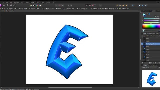 #2 Satisfying Letter E Drawing, Graffiti Style Lettering By Raymond Ventura смотреть онлайн