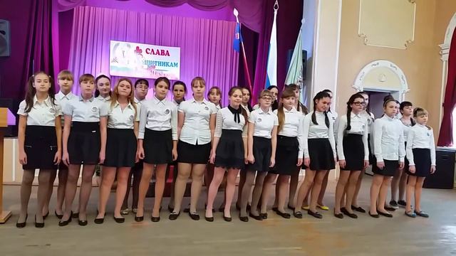 Хор МБОУ СОШ 5 г.Шахты, Россия смотреть онлайн